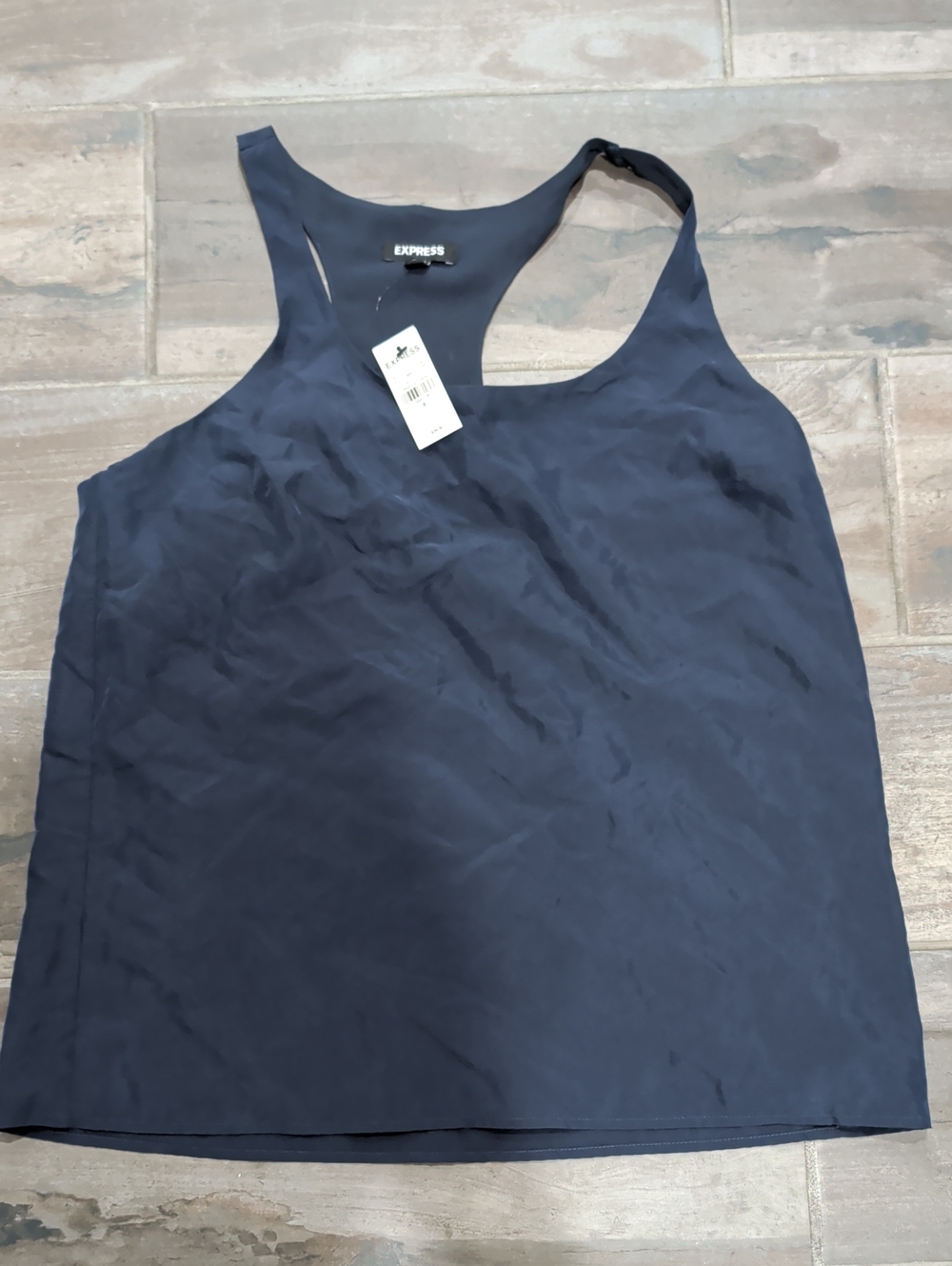 Express Navy Racerback Camisole